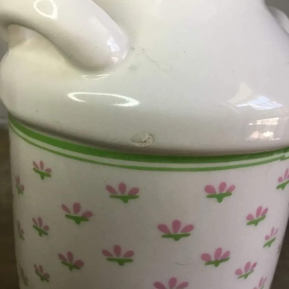 Vintage 90s‎ Cottagecore Farmhouse Country Farmcore Pig Novelty Utensil Holder